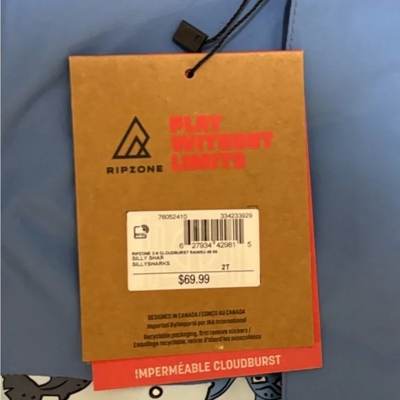 *Brand New* 2T Rain Suit Muddy Buddy - Picture 4 of 4